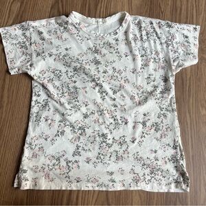 rag & bone Kids Floral Tee - White and Pink